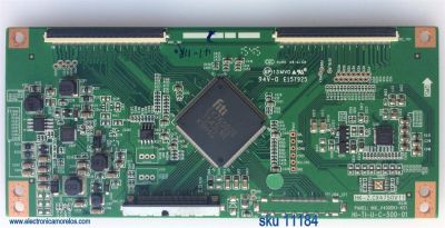 T-CON / RCA TX-15100041 / HI-TI-U-C-500-01 / E157925 / HK-Z.CX4750V11 / MODELO LED42C45RQ / PANEL V420DK1-QS1-12V	