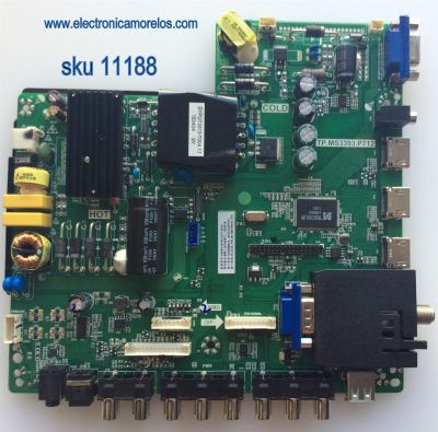 MAIN / FUENTE / (COMBO) / SCEPTRE 8142123331012 / TP.MS3393.P712 / MODELO E40 E405BD-FMQR8CRBV93CE / PANEL V400HJ6-PE1	