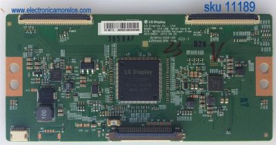 T-CON ((REVISAR EL CONECTOR DEL LVDS )) / VIZIO 6871L-3959A / 6870C-0535B / 3959A / MODELO E55-E1 LTM7VIBS / E55-E1 LTM7VIAT / PANEL TPT550U2-EQYSHM.G REV:S1U	