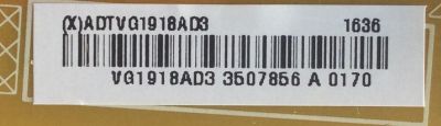 FUENTE DE PODER / VIZIO ADTVG1918AD3 / (X)ADTVG1918AD3 / 715G8388-P01-000-002S / MODELO E55-E1 LTM7VIBS / PANEL TPT550U2-EQYSHM.G REV:S1U	 - Imagen 2