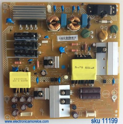 FUENTE DE PODER / VIZIO ADTVG1911AA2 / 715G8095-P02-001-002S / (Q)ADTVG1911AA2 / VG1911AA2 / MODELO D40U-D1 / D40U-D1 LTTETVHS