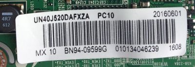 MAIN PARA TV SAMSUNG / NUMERO DE PARTE BN94-09599G / BN41-02307B / BN97-09305G / BN97-09305X / BN9409599G / PANEL´S CY-JJ040BGNV3H / CY-JJ040BGNV1H / MODELOS UN40J520 / UN40J520DAFXZA / UN40J520DAFXZA IH01 / UN40J520DAFXZA JH02 - Imagen 2