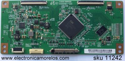 T-CON / SANYO 3G304BCCR3 / V500HK1-CS5 / MODELO DP50E44 P50E44-00 / PANEL V500H1-LS6 REV.E4	