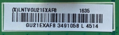 LED DRIVER / VIZIO LNTVGU21EXAF8 / 715G8399-P01-000-0C4Y / 715G8399-P01-000-004Y / MODELO E55-E1 LTM7VIBS / PANEL TPT550U2-EQYSHM.G REV:S1U	 - Imagen 2