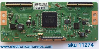 T-CON / LG 6871L-4607C / 6870C-0647A / 4607C / MODELO 49UH6090-UJ.BUSWLOR / PANEL NC490DGE-SADP3	