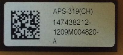 FUENTE DE PODER / SONY 1-474-382-12 / 147438212 / 1-885-887-12 / APS-319(CH) / APS-319 / MODELO KDL-46BX451 / KDL-46BX450	 - Imagen 2