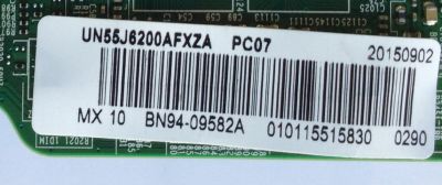 MAIN PARA TV SAMSUNG / NUMERO DE PARTE BN94-09582A / BN41-02245A / BN97-09756Z / PANEL CY-DF550CSLV4H / MODELOS UN55J6200 / UN55J6200AFXZA US02 / UN55J6200AFXZA UD02 / UN55J6201AFXZA QS01 - Imagen 2