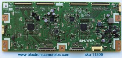 T-CON PARA TV LG 4K UHD SMART TV / NUMERO DE PARTE RUNTK5655TPZA / 5655TP / 5655TPZA / RUNTK0204FV / PANEL´S HC700EQF-VHQ1-31XX / HC700EQF-VHQQ1-311X / MODELOS 70UH6350-UB / 70UW340C-UB / 70UW340C-UB.AUSWLJR / 70UH6350-UB.AUSMLJR / 70UH6350-UB.BUSMLJR