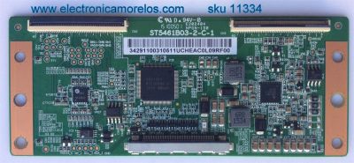 T-CON / LG / RCA  3429110031 / 34291100310511 / ST5461B03-2-C-1 / MODELO 55LF6000-UB.BUSCLOR / 55UH6090-UF BUSFLJR / 55LF6090-UB.BUSCLOR /  LED50B45RQ / PANEL  NC550DUE-VCCP1 / NC550DUE-VCCP3 / V500HJ1-PE8-C3-12V / 55LH5750-UB.BUSCLOR