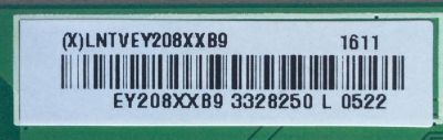 LED DRIVER PARA TV VIZIO / NUMERO DE PARTE LNTVEY208XXB9 / 715G7159-P01-001-004Y / PANEL TPT550U2-EQYSHM.G REV:S1H / MODELOS D55U-D1 LTC7UCBS  / D55U-D1 LTC7UCAR - Imagen 2