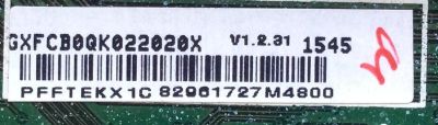 MAIN / VIZIO GXFCB0QK022 / GXFCB0QK022020X / 715G7689-M0C-000-005K / 715G7689-M01-000-005K / PANEL TPT500U1-QVN02.A REV:S001E / DISPLAY T500QVN02.0 / MODELO D50U-D1 LTCWTQAR - Imagen 2