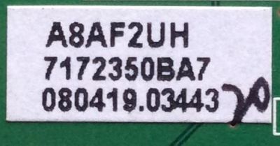 MAIN DIGITAL / PHILIPS A8AF2UH / BA8AF2G04012 / MODELO 32MF338B/27 / PANEL UG320XB	 - Imagen 2