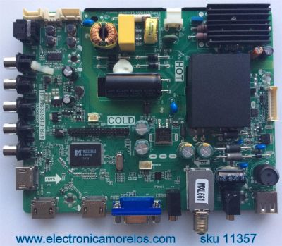 MAIN / FUENTE / SANYO B15051827 / 02-SHS39A-C002008 / TP.MS3393T.PB79 / 3MS3393X-2 / MODELO FW32D25T / PANEL LVF320BEDX E1 V1	