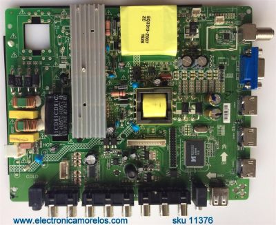 MAIN / FUENTE / (COMBO) / PROSCAN 3393C1607 / ZP.VST.3393.C-1-V1 / ZP.VST.3393.C / MODELO PLDED5069 / PANEL V500HJ1-PE8 REV. C7	