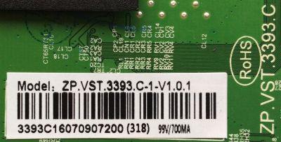 MAIN / FUENTE / (COMBO) / PROSCAN 3393C1607 / ZP.VST.3393.C-1-V1 / ZP.VST.3393.C / MODELO PLDED5069 / PANEL V500HJ1-PE8 REV. C7	 - Imagen 2
