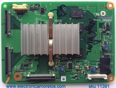 TARJETA INTERFACE ( CHARIS ) / TOSHIBA 75011525 / PE0578B / V28A00076701 / MODELO 42XV540U / PANEL LC420WUD(SA)(B1)	