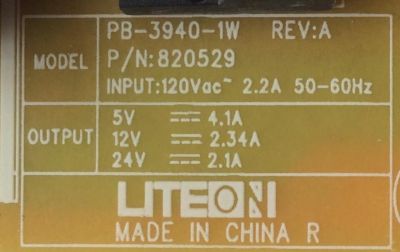 FUENTE DE PODER / VIZIO 056.04094.6041 / 056040946041 / PB-3940-1W / 056040946041G / 820529 / G630KKF8 / PANEL LC430DUY (SH)(A1) / MODELOS E43-D2 LWZJUMDS / E43-D2 LWZ2UMAS / E43-D2 LWZ2UMDS - Imagen 2