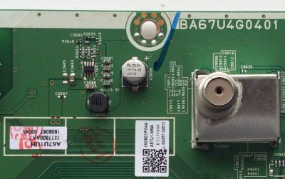 MAIN / MAGNAVOX A67U1UH / A67U1-MMA / BA67U4G0401 1 / MODELO 50MV376Y/F7 / PANEL U6AU2XH	 - Imagen 3