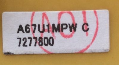 FUENTE DE PODER / MAGNAVOX A67U1MPW / A67U1-MPW / BA67U4F0102 1 / MODELO 50MV376Y/F7 / PANEL U6AU2XH	 - Imagen 4