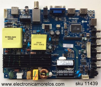 MAIN / FUENTE / JVC 65H0905 / CV3393BH-B50 / CV3393BH-B50-32-X3 / MODELO LT-55EM76 AAE / PANEL SM550T60D2804-D0613	