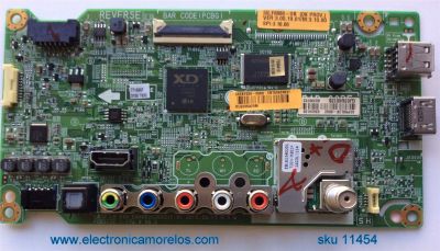 MAIN / LG EBT63439837 / EAX66242603(1.0) / 63024128 / PANEL NC550DUE-VCCP1 / MODELO 55LF6000-UB.AUSCLOR