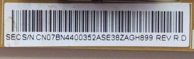FUENTE DE PODER ORIGINAL PARA TV SAMSUNG / NUMERO DE PARTE BN44-00352A / PD46AF0U_ZSM / PSLF121B01A/B / SUSTITUTA BN44-00352B / MODELO UN46C5000QFXZA CN07 / UN46C5000QFXZX SQ09 / PANEL T460FAE1-DB-DD01	 - Imagen 2
