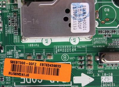 MAIN / LG EBT63439833 / EAX66242603(1.0) / PANEL LC550DUE (MG)(A3) / MODELOS 55LF6000-UB BUSYLJR / 55LF6000-UB BUSYLOR - Imagen 2