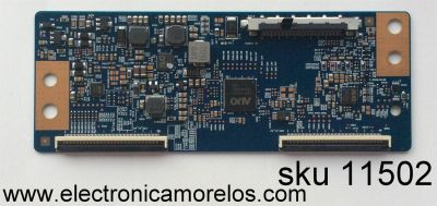 T-CON PARA TV HISENSE ROKU HD SMART TV / NUMERO DE PARTE 55.55T16.C10 / 5555T16C10 / 55T23-C02 / T550HVN08.1 / MODELOS 55H5C / LC-55LE653U / LC-55LB481U / 55LF5700-UA / 55LF5700-UA.CUSDLH / NS-55D510NA17 / NS-55DR420NA16