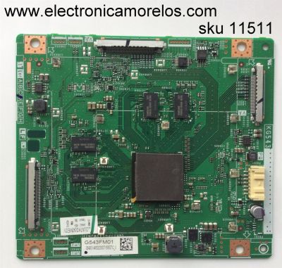 TARJETA INTERFACE / SHARP DUNTKG543FM01 / G543FM01 / DUNTKG543WE01 / QKITPG543WJN2 / PANEL R1JE695R3HA1AC / JE601R3HA40Z / MODELOS LC-70UC30U / LC-80UH30U / LC-70UE30U / LC-70UH30U / LC58Q7370U