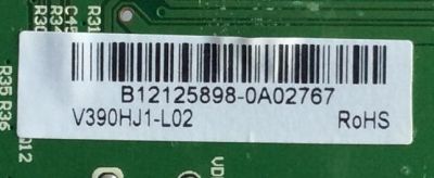 MAIN / SCEPTRE B12125898 / T.RSC8.82B 12062 / MODELO X40 X409BV-FHDU8H / PANEL V390HJ1-L02 REV.C1	 - Imagen 2