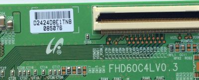 T-CON / SAMSUNG LJ94-02424D / FHD60C4LV0.3 / 2424D / MODELO LN40A530P1FXZA SS03 / LN40A550P3FXZA / PANEL LTF400HA03-101	 - Imagen 2