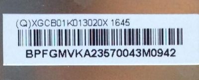 MAIN PARA TV VIZIO / NUMERO DE PARTE XGCB01K013 / 715G7769-M01-000-004N / 756TXGCB01K0130 / XGCB01K013020X / PANEL TPT430H3-DUYSHA.G REV:S1AL / MODELOS D43N-E1 / D43N-E1 LTT7VNAS - Imagen 3