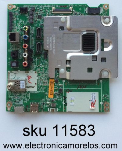 MAIN PARA TV LG / NUMERO DE PARTE EBT64267602 / EAX66882503 / 64267602 / EAX66882503(1.0) / PANEL`S LC550EGE (FJ)(M3) / LC550EGE (FJ)(M4) / MODELO 55UH6090-UF / 55UH6090-UF.BUSWLJR