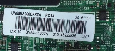 MAIN / SAMSUNG BN94-11007A / BN41-02504A / BN97-10675A / MODELO UN65KS900DFXZA FA01 / PANEL CY-QK065FLLV4H	 - Imagen 2