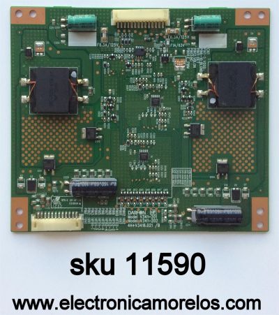 LED DRIVER / HITACHI 55.55T02.D01 / 5555T02D01 / 4H+V3416.021/A1 / V341-201 / V341-202 / MODELO LE55U516 / PANEL T550HVN01.1	