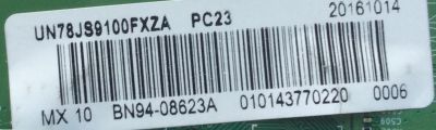 SUB T-CON PARA TV SAMSUNG / NUMERO DE PARTE BN94-08623A / BN41-02319A / BN9408623A / BN97-09357B / PANEL CY-XJ078FLLV1H / MODELO UN78JS9100 / UN78JS9100FXZA TS01 - Imagen 2