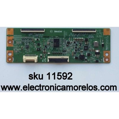 T-CON / RCA 6CPV65 / E88441 / MODELO LED58G45RQ / PANEL V580HJ1-PD6-C2-12V	