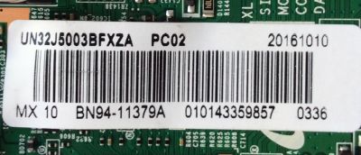 MAIN PARA TV SAMSUNG / NUMERO DE PARTE BN94-11379A / BN41-02357D / BN97-11858A / BN9411379A / MODELO UN32J5003BFXZA FA01 / PANEL CY-JJ032BGLV7H	 - Imagen 2