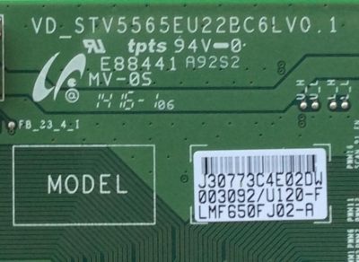 T-CON / SAMSUNG BN96-30714B / 30773C / VD_STV5565EU22BC6LV0.3 / MODELO UN65HU8500FXZA TS01 / PANEL CY-KH065FSLV1H	 - Imagen 2