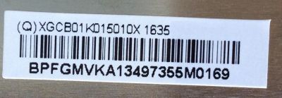 MAIN / VIZIO XGCB01K015 / XGCB01K015010X 1635 / 715G7769-M01-000-004N / MODELO D32HNX-E1 LTTUVMCS / PANEL TPT315B5-WX226.K REV:S4944M	 - Imagen 2