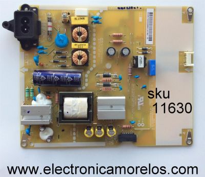FUENTE DE PODER / LG EAY64328601 / 64328601 / EAX66842701(1.6) / LGP49BI-16CH1 / MODELO 49LF5400-UE.BUSWLJM	