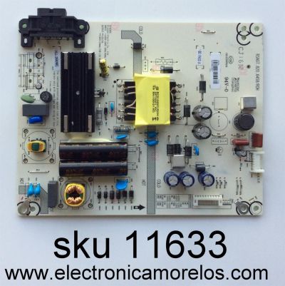 FUENTE DE PODER / HISENSE 203704 / RSAG7.820.6458/ROH / MODELO 43CU6100 / PANEL HD426K3U21\S1\GM\ROH	