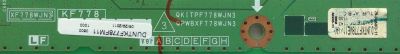 T-CON PARA TV SHARP / NUMERO DE PARTE DUNTKF778WE11 / DUNTKF778FM11 / RUNTK4910TP / KF778 / CPWBX4910TP / XF778WJN3 / PANEL LK695D3GW40Z / MODELOS LC-70LE733U / LC-70LE734U / LC-70LE640U - Imagen 2