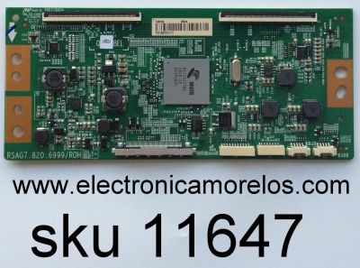 T-CON / HISENSE 198792 / RSAG7.820.6999/ROH / MODELO 55H7C / PANEL HD550DU-B51(010)	
