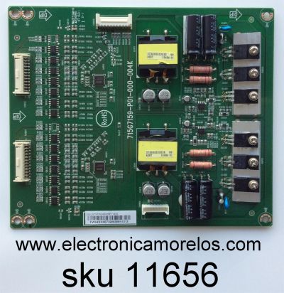 LED DRIVER / VIZIO LNTVFW24SXXB7 / 715G7159-P01-000-004K / MODELO M43-C1 LTTWSPCR / PANEL TPT430H3-QVN01-U REV: S000A	