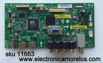 MAIN / JVC B13041488 / T.MS3391.95B / MODELO LT-32DE73 / PANEL ST3151A05-1	