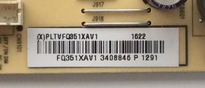 FUENTE DE PODER / SHARP PLTVFQ351XAV1 / PLTVFQ351XAV1 1622 / 715G6934-P01-005-003M / PANEL´S TPT430H3-HVN01.U REV:S271F / TPT430H3-HVN01.U REV:S081B / MODELO LC-43LB481U - Imagen 2
