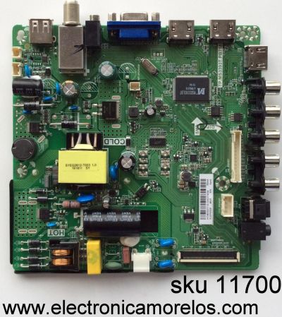 FUENTE / MAIN / ELEMENT H16050715 / TP.MS3393T.PB758 / MODELO ELEFW328 LE-32GJL4-B3 / PANEL BOEI320WX1-01	