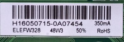 FUENTE / MAIN / ELEMENT H16050715 / TP.MS3393T.PB758 / MODELO ELEFW328 LE-32GJL4-B3 / PANEL BOEI320WX1-01	 - Imagen 2
