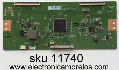 T-CON / LG 6871L-4835A / 4835A / 6870C-0600A / PANEL LC650EGE(FJ)(M3) / MODELO 65UH615-UC.BUSWLJR / 65UH6150-UB.BUSWLJR